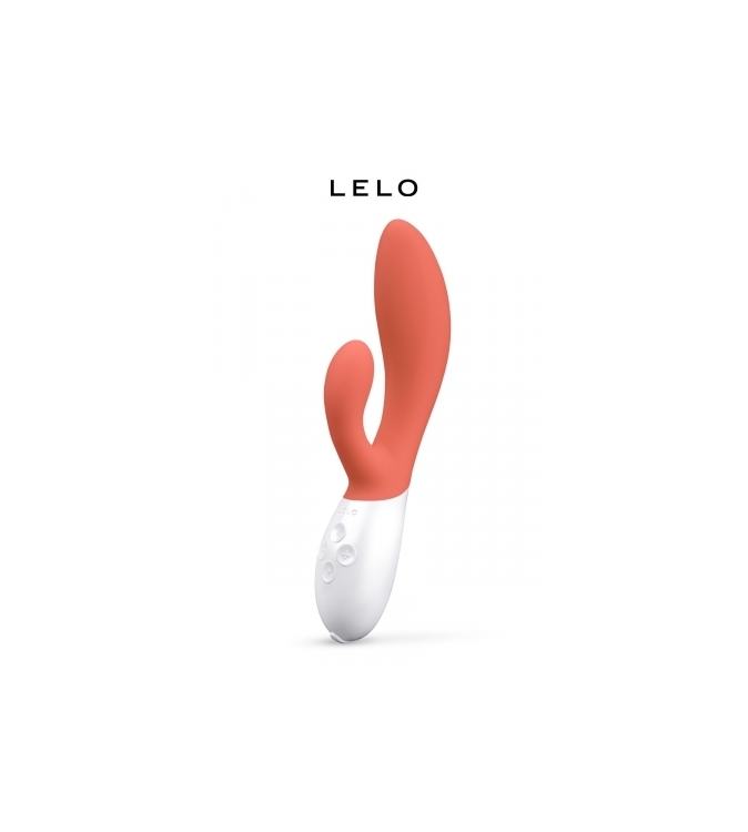 Vibro Rabbit Ina 3 Coral Red - Lelo