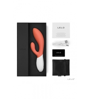 Vibro Rabbit Ina 3 Coral Red - Lelo