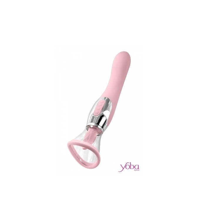 Stimulateur 4 en 1 Harmony rose - Yoba