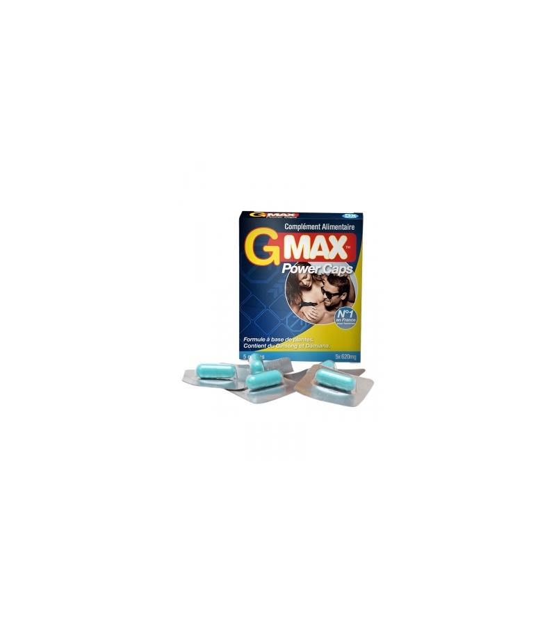 G-Max Power Caps Homme (5 gélules)