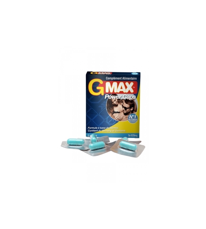 G-Max Power Caps Homme (5 gélules)