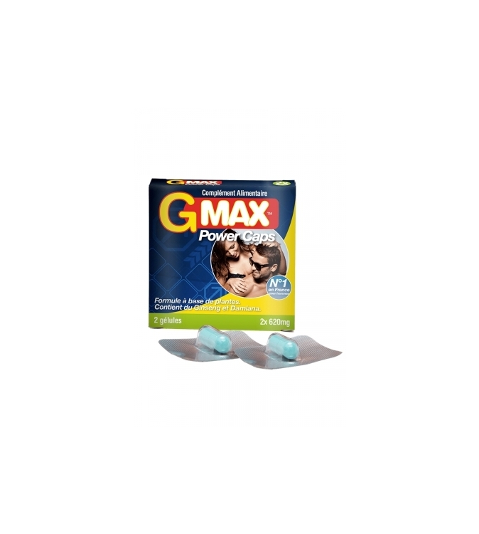 G-Max Power Caps Homme (2 gélules)