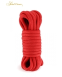 Corde de bondage rouge 5m - Sweet Caress