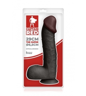 Gode Amazing Black 23 x 5 cm - Captain Red