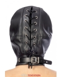 Cagoule BDSM fermée simili cuir - Fetish Tentation