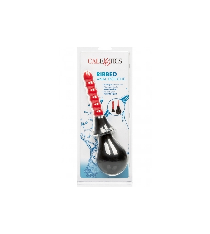 Poire anale Ribbed Anal Douche - Calexotics