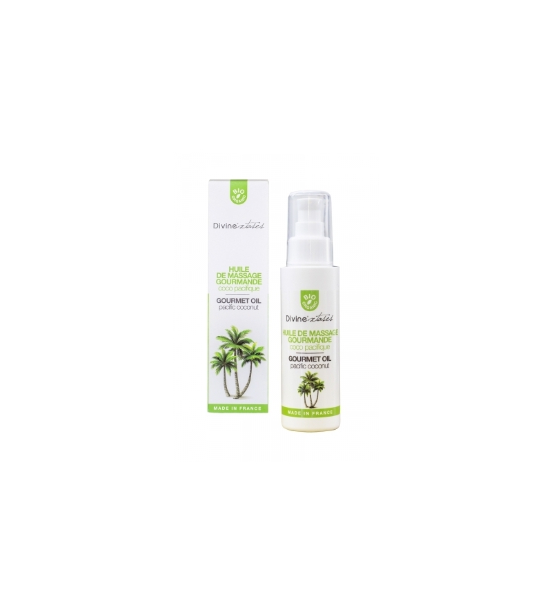 Huile de massage BIO Coco Pacifique - Divinextases