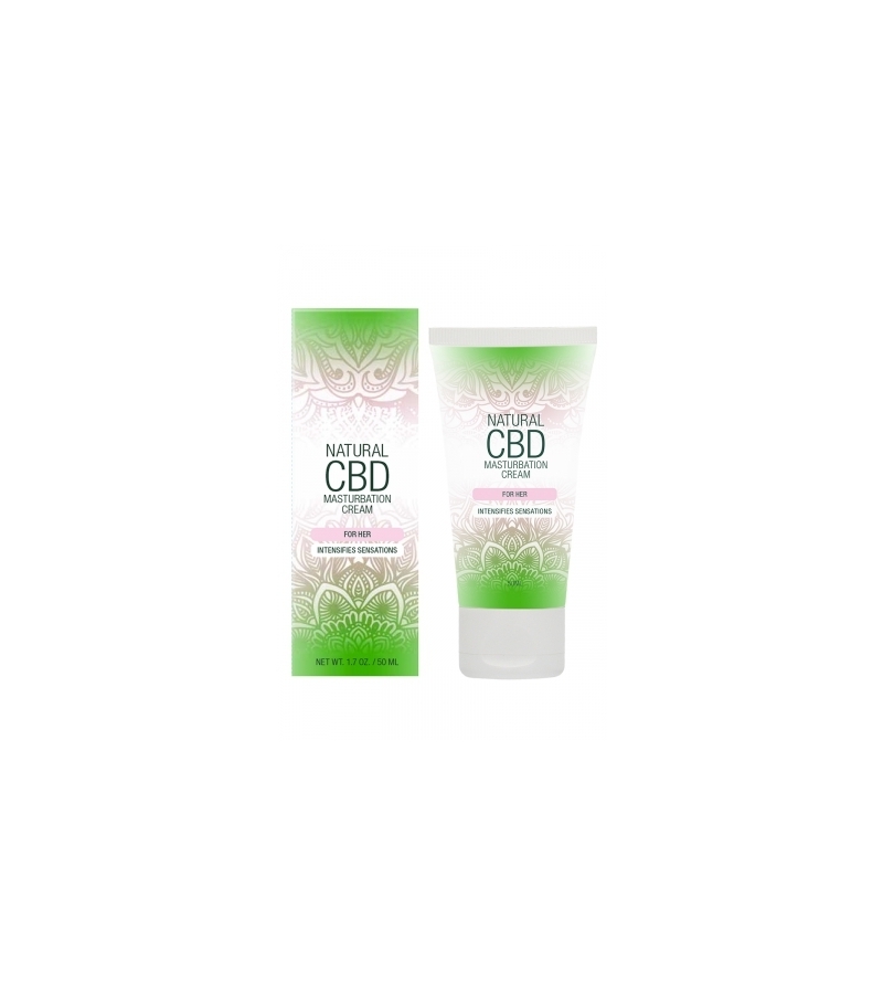 Crème de masturbation Femme - Natural CBD