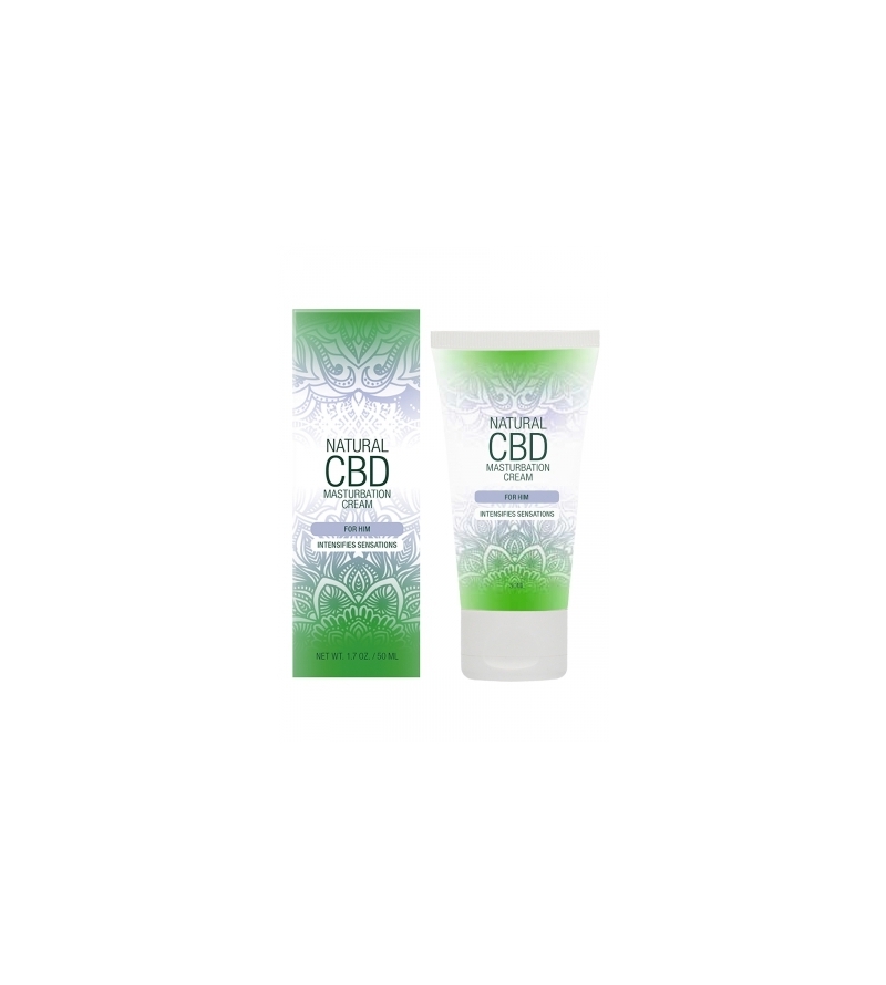 Crème de masturbation Homme - Natural CBD