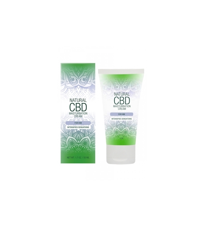 Crème de masturbation Homme - Natural CBD