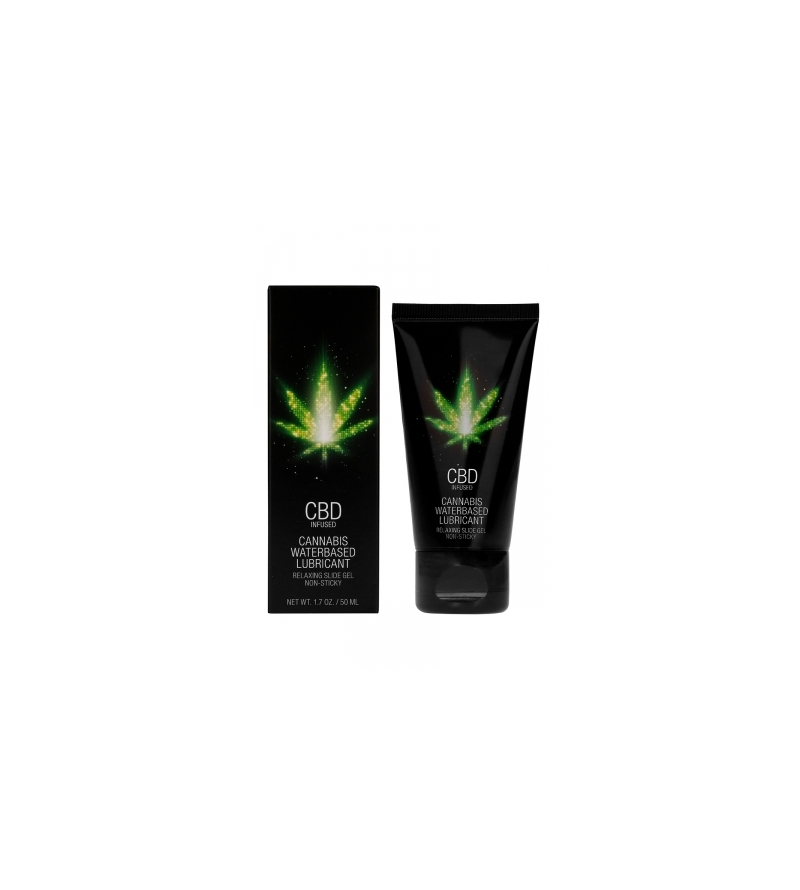 Lubrifiant CBD Eau Cannabis 50ml