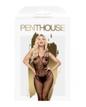 Combinaison ouverte Dirty Mind noire - Penthouse