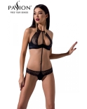 Ensemble Scarlet Bikini noir - Passion