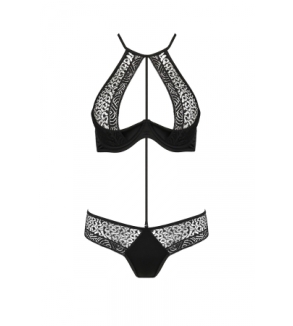 Ensemble Scarlet Bikini noir - Passion