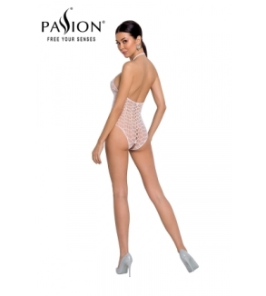 Body résille ouvert BS087 - Blanc