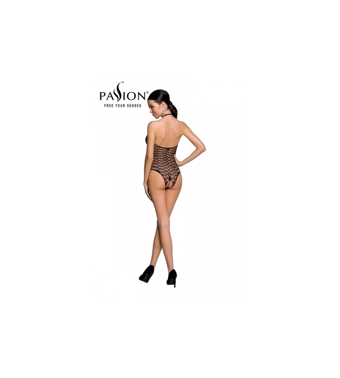 Body résille ouvert BS087 - Noir