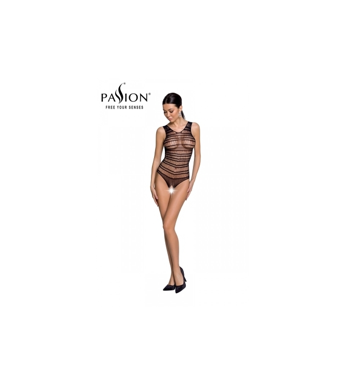 Body résille ouvert BS086 - Noir