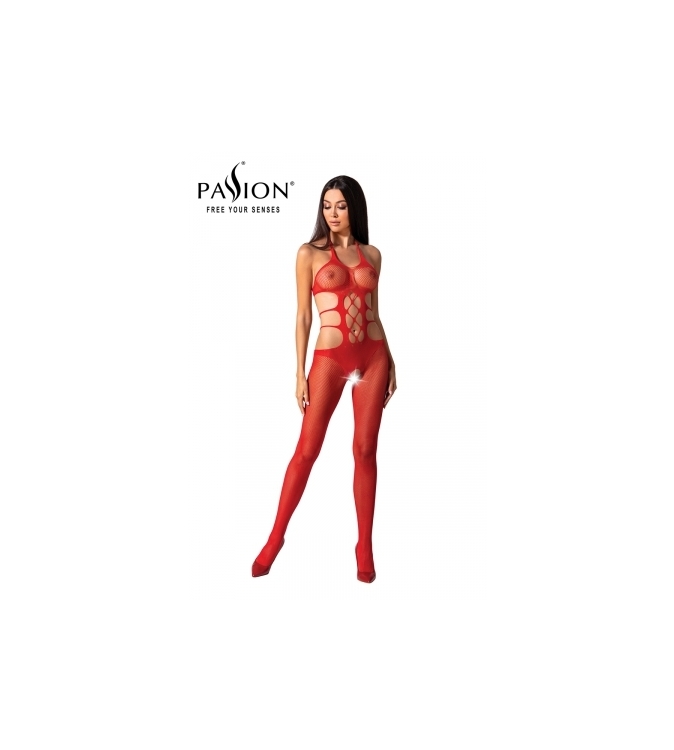 Combinaison résille BS084 - Rouge