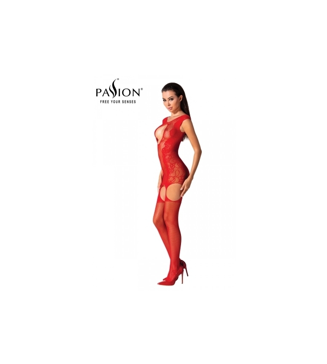 Combinaison résille BS082 - Rouge