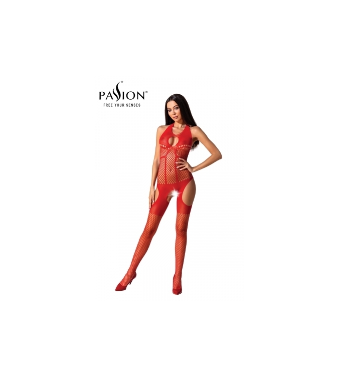 Combinaison résille BS079 - Rouge