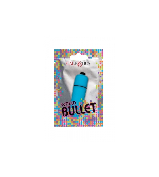 Mini vibro Bullet bleu 3 vitesses - CalExotics