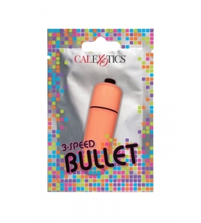 Mini vibro Bullet orange 3 vitesses - CalExotics