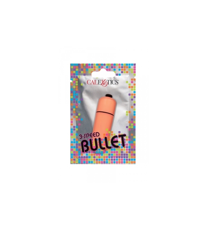 Mini vibro Bullet orange 3 vitesses - CalExotics