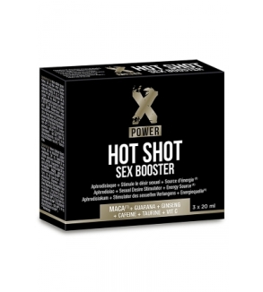 Hot Shot Sex Booster (3 x 20 ml) - XPOWER