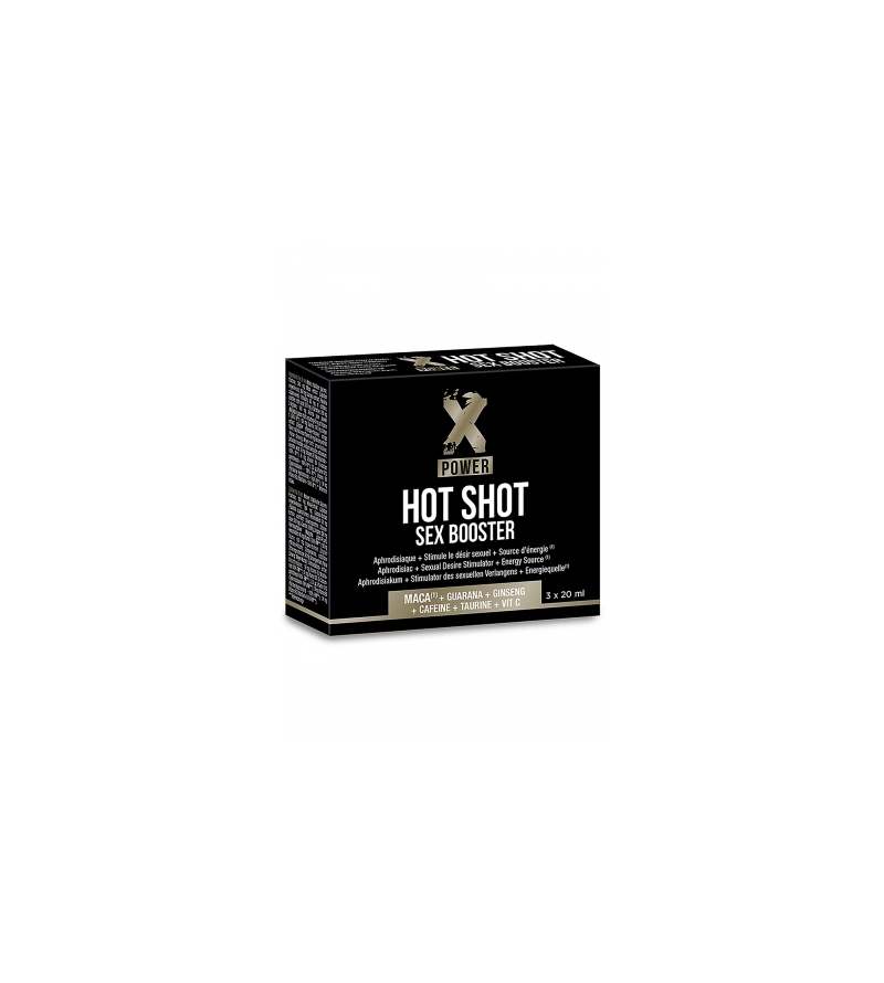 Hot Shot Sex Booster (3 x 20 ml) - XPOWER