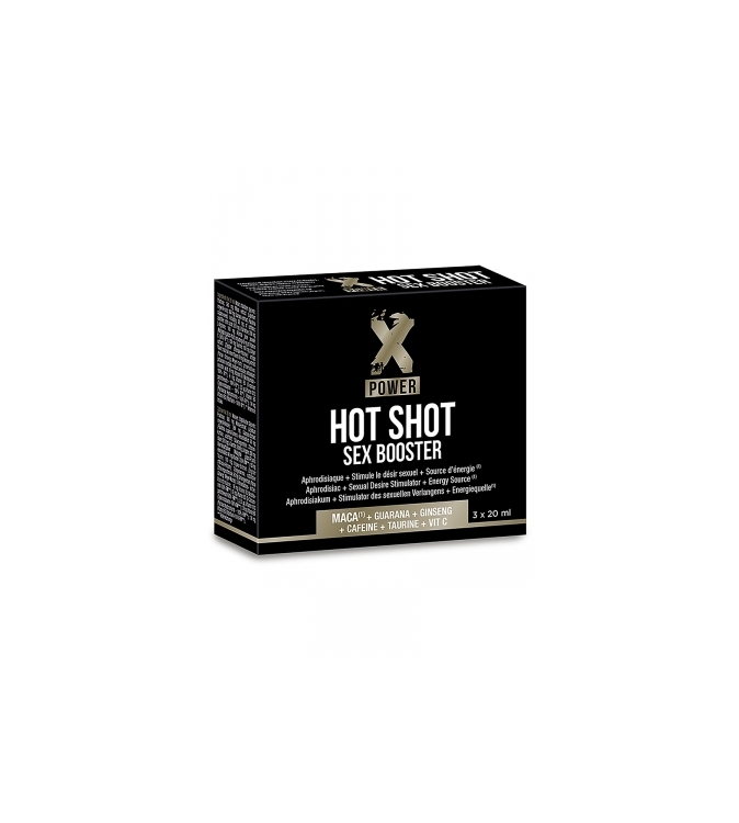 Hot Shot Sex Booster (3 x 20 ml) - XPOWER