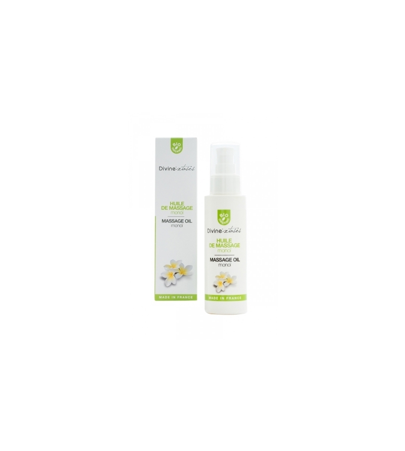 Huile de massage BIO Monoi - Divinextases