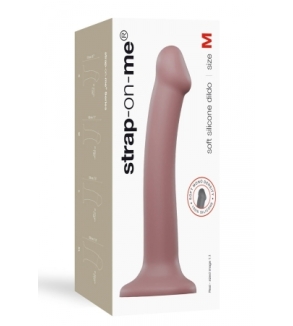 Dildo mono densité vieux rose XL - Strap On Me