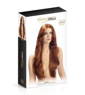 Perruque Rihana rousse - World Wigs