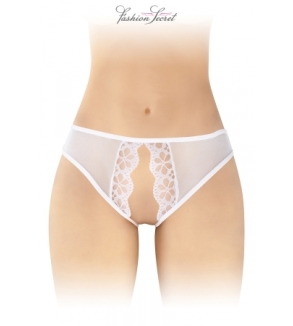 Culotte blanche ouverte Ambre - Fashion Secret