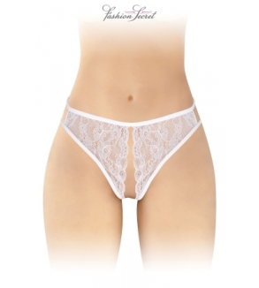 String blanc ouvert Victoria - Fashion Secret