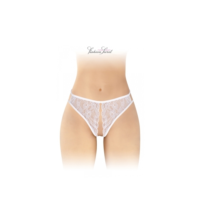 String blanc ouvert Victoria - Fashion Secret