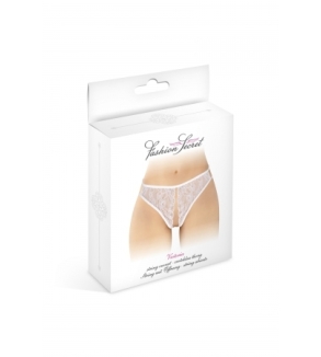 String blanc ouvert Victoria - Fashion Secret