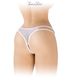 String blanc ouvert Victoria - Fashion Secret