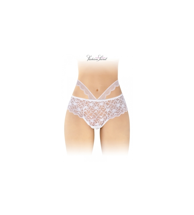 Culotte ouverte blanche Marie - Fashion Secret