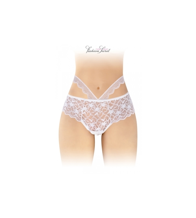 Culotte ouverte blanche Marie - Fashion Secret