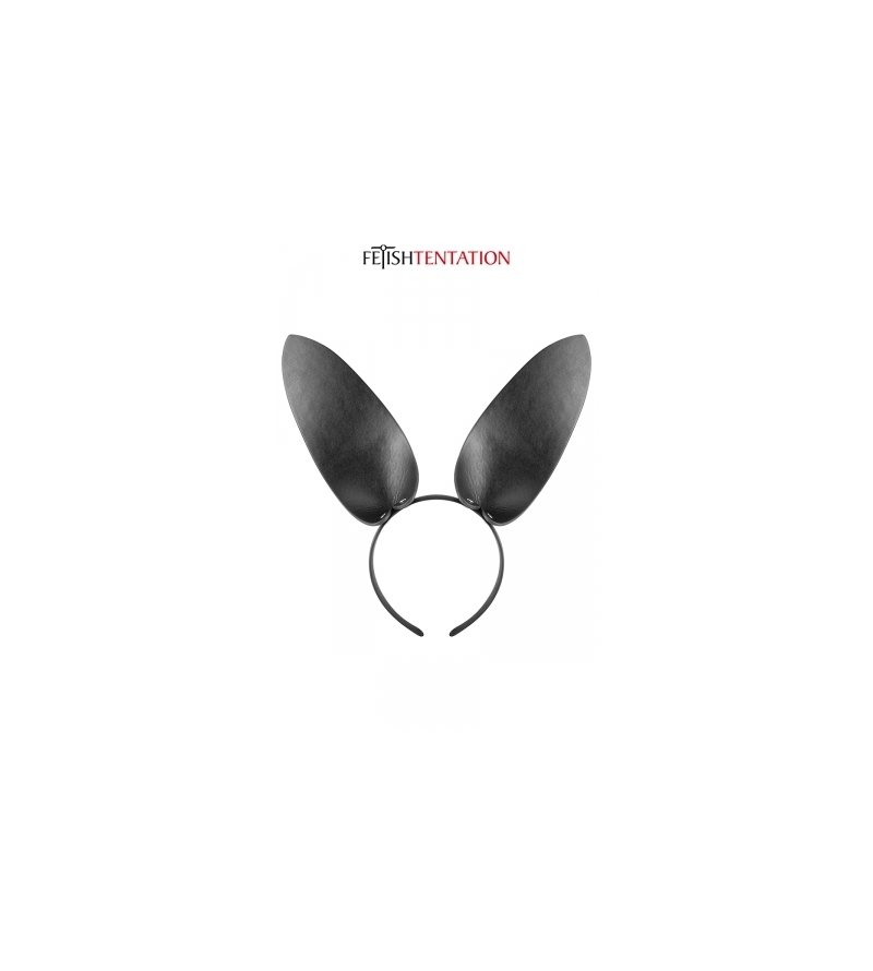 Oreilles de lapin en simili cuir - Fetish Tentation