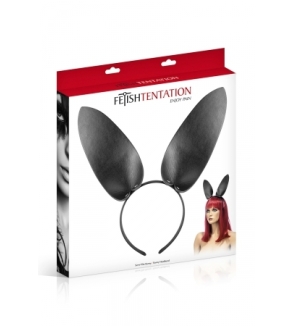 Oreilles de lapin en simili cuir - Fetish Tentation