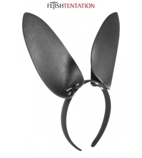 Oreilles de lapin en simili cuir - Fetish Tentation