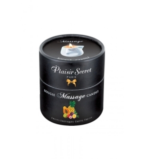 Bougie de massage gourmande fruits exotiques