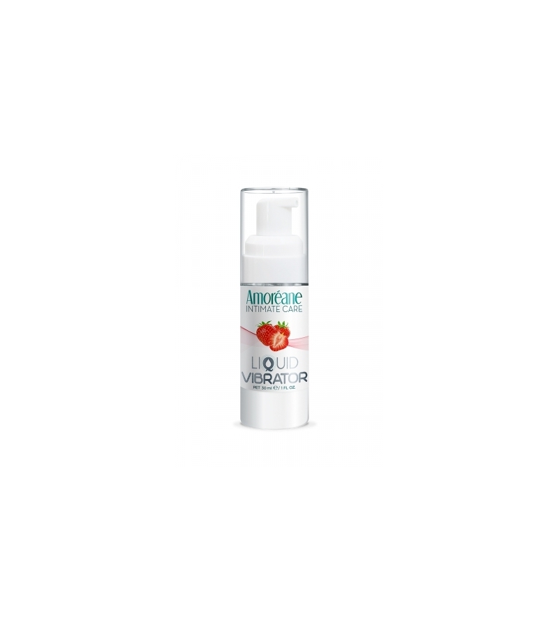 Lubrifiant stimulant Fraise 30ml - Amoreane Med