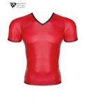 T-shirt wetlook rouge - Regnes