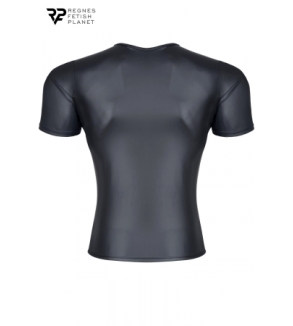 T-shirt wetlook noir - Regnes