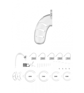 Cage de chasteté 11,5cm avec plug - ManCage 11