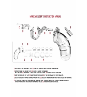 Cage de chasteté 11,5cm ManCage 03