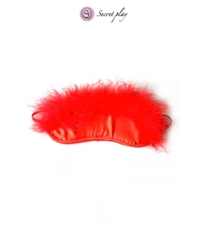 Bandeau rouge marabou - Secret Play